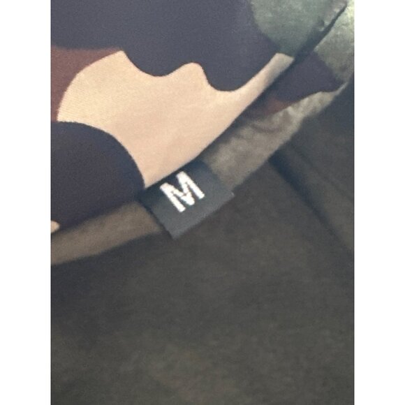 Camouflage Winter Coat Military-Style Pockets Zip Snap Closures  Lined Medium - Picture 6 of 6